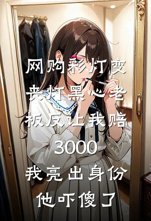 网购彩灯变丧灯黑心老板反让我赔3000，我亮出身份他吓傻了