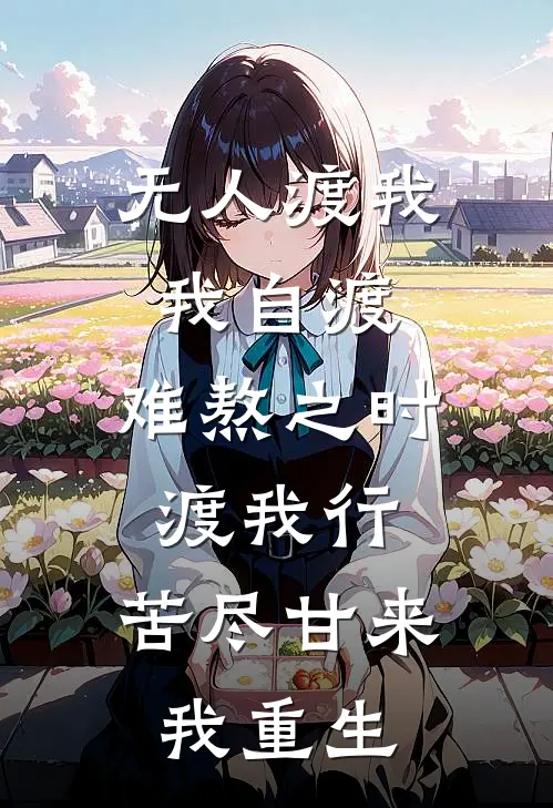 无人渡我我自渡,难熬之时渡我行,苦尽甘来我重生